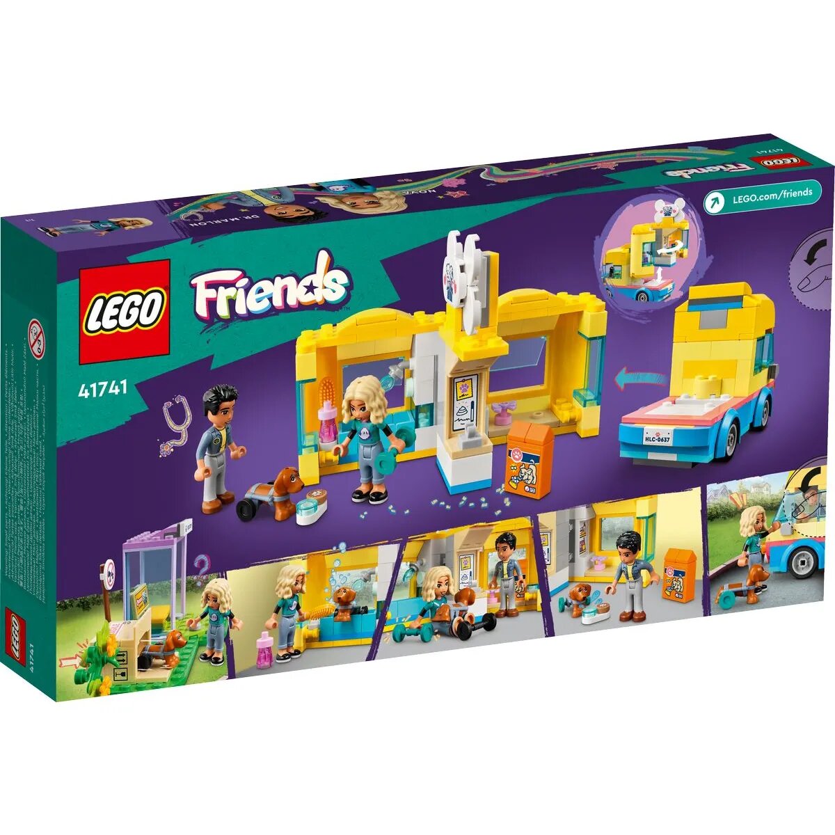 LEGO® Friends 41741 Hunderettungswagen