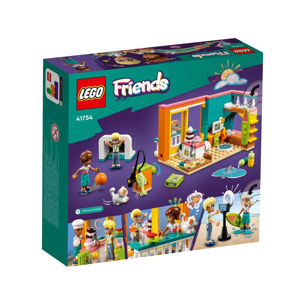 LEGO® Friends 41754 Leos Zimmer