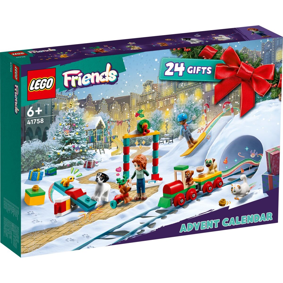 LEGO® Friends 41758 Adventskalender 2023 mit Tieren, Puppen und Spielzeug