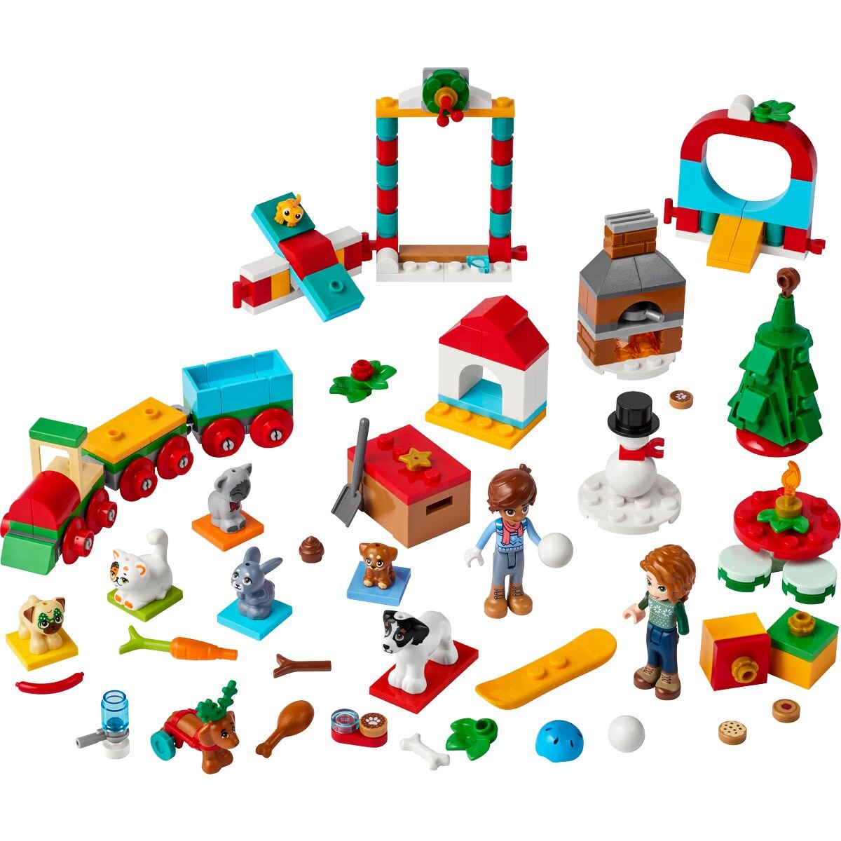 LEGO® Friends 41758 Adventskalender 2023 mit Tieren, Puppen und Spielzeug