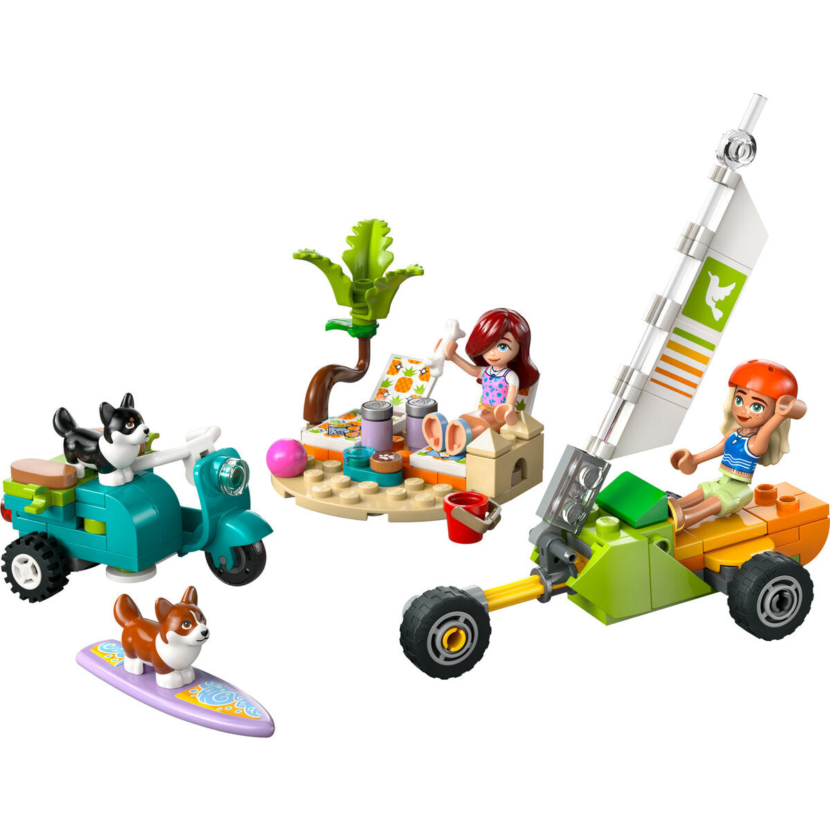 LEGO® Friends 42641 Strandabenteuer mit Hunden