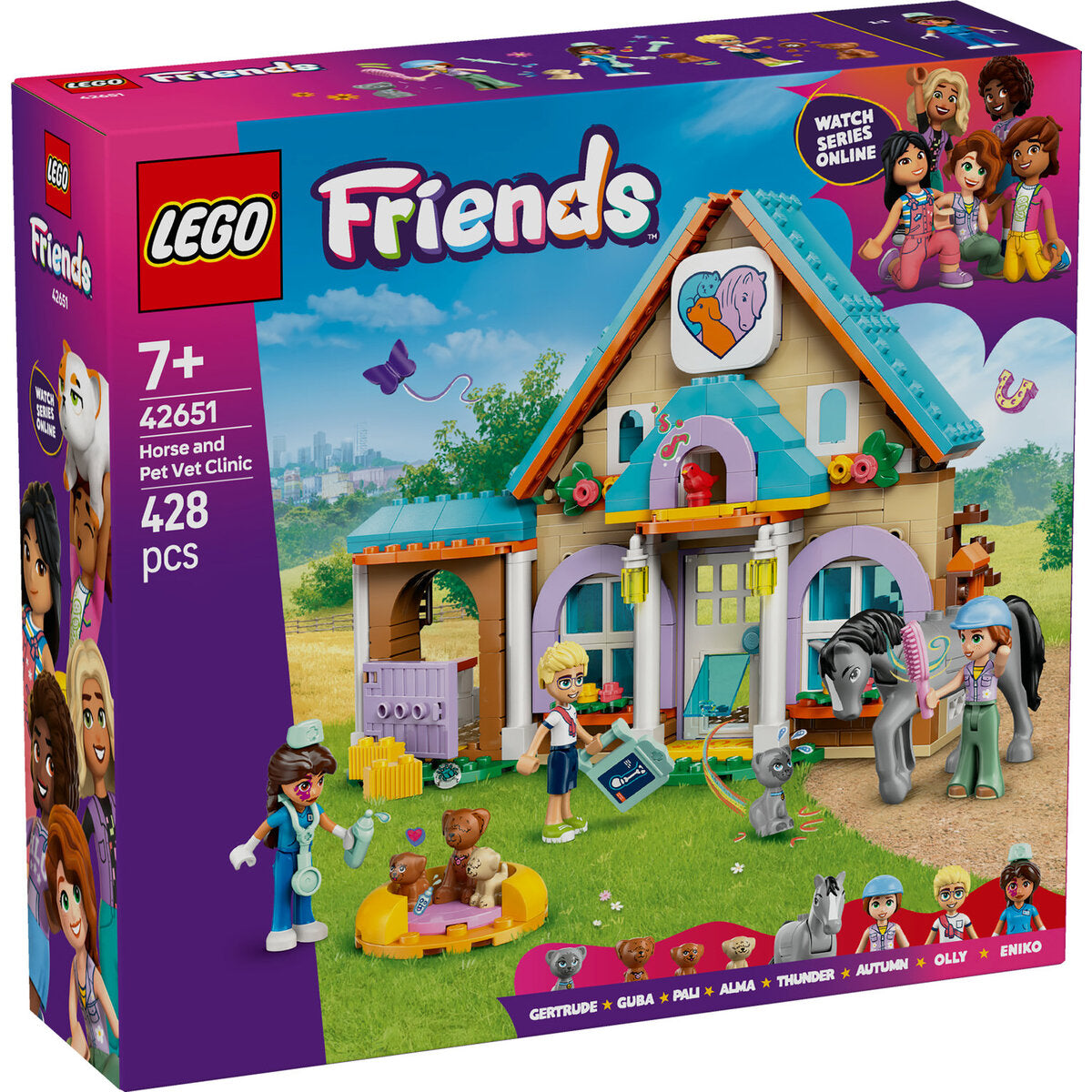 LEGO® Friends 42651 Tierarztpraxis für Pferde und Haustiere