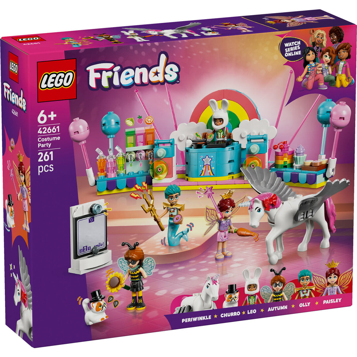 LEGO® Friends 42661 Kostümparty mit Einhorn und Fee