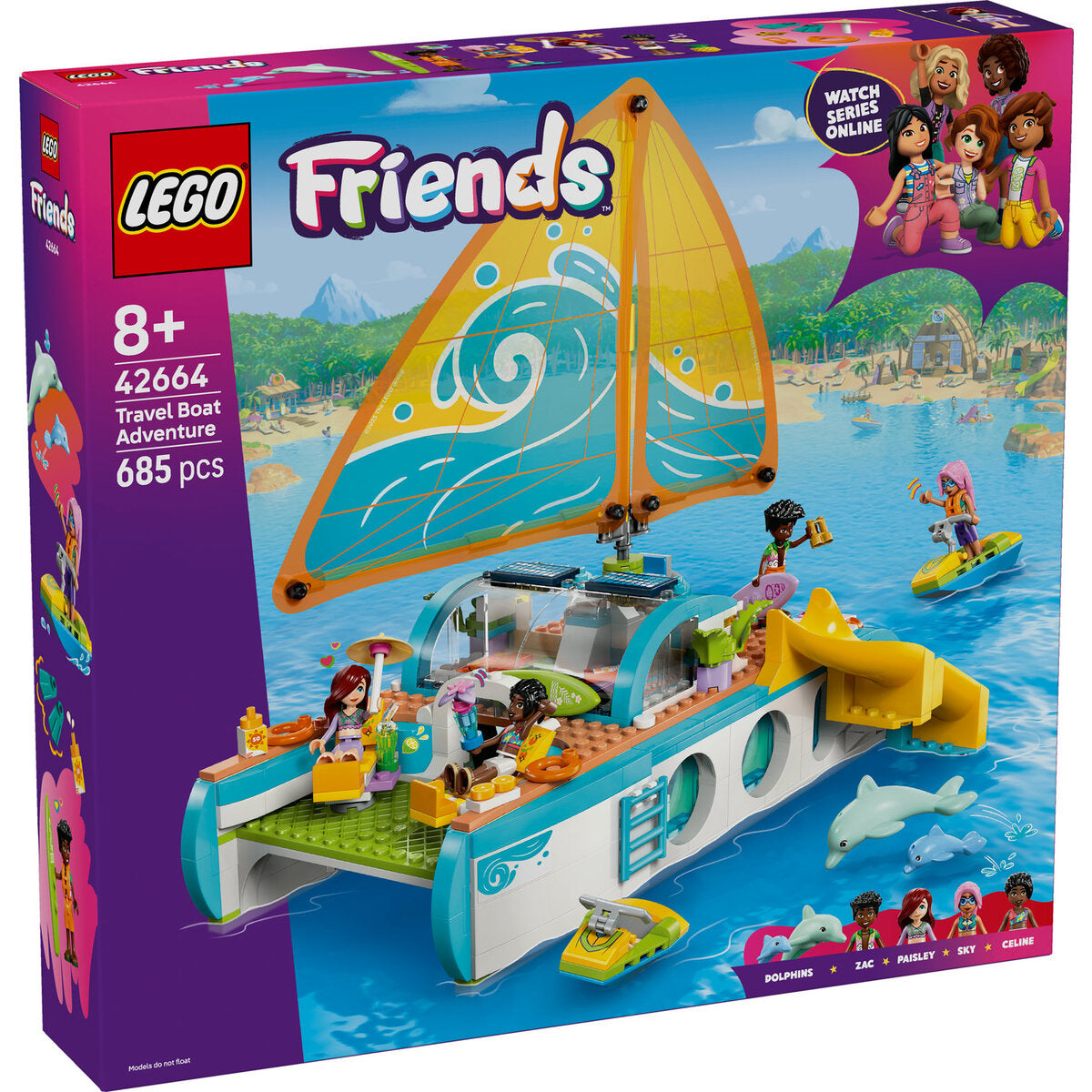 LEGO® Friends 42664 Segelabenteuer