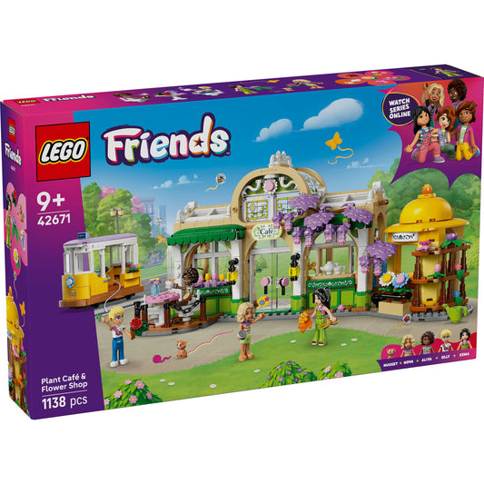 LEGO® Friends 42671 Pflanzencafé und Blumenkiosk