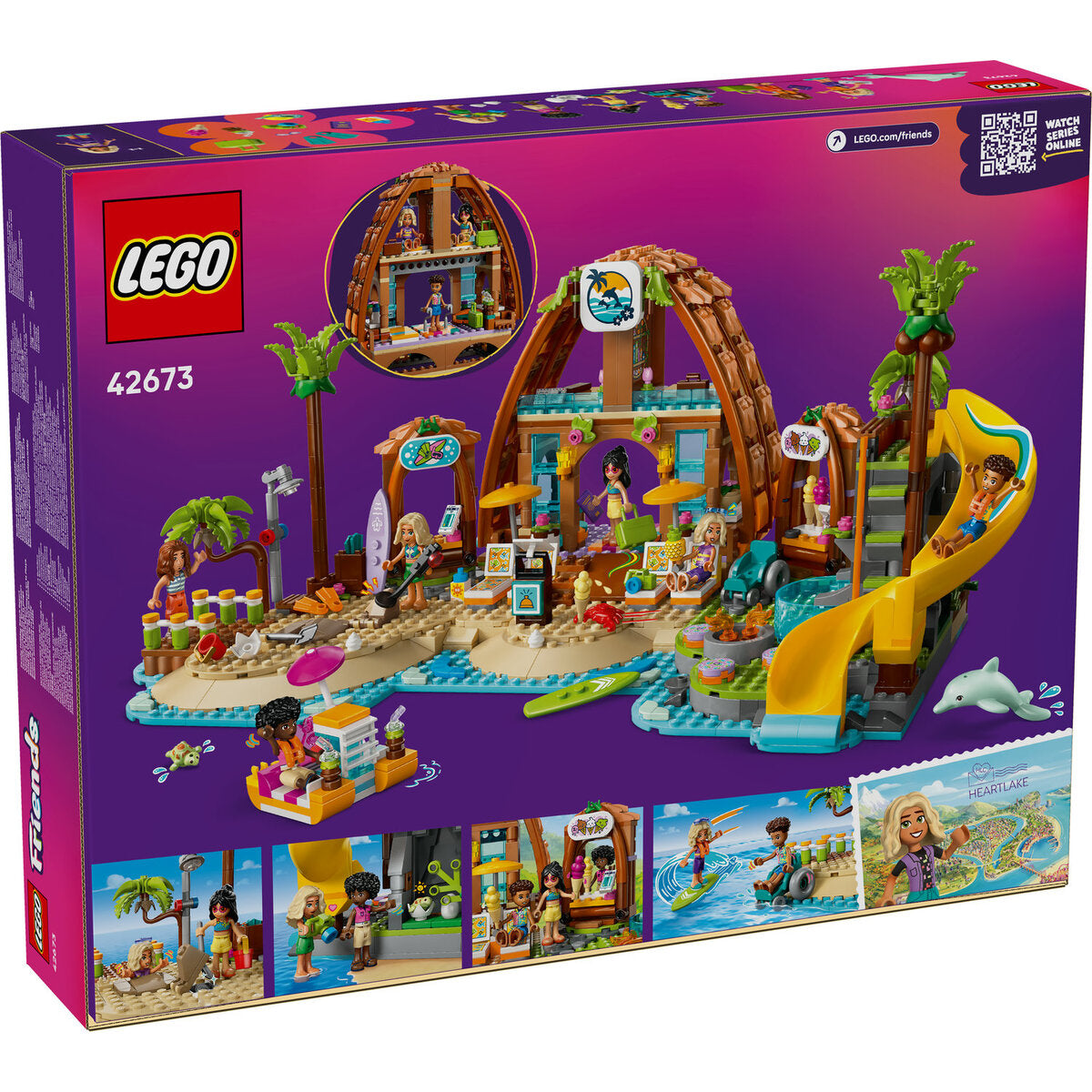 LEGO® Friends 42673 Familienurlaub im Strandresort