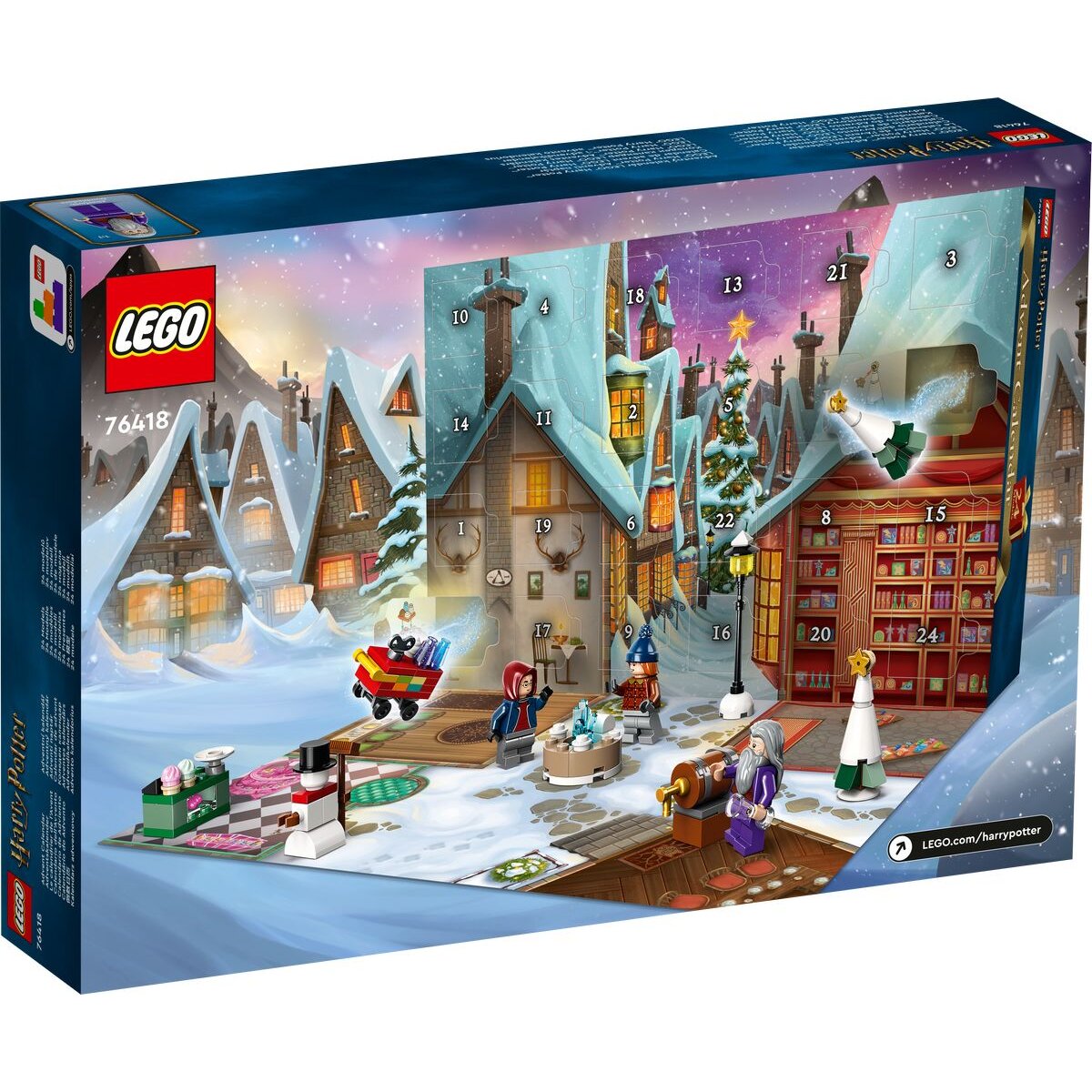 LEGO® Harry Potter™ 76418 Adventskalender 2023 mit 24 Hogsmeade-Geschenken