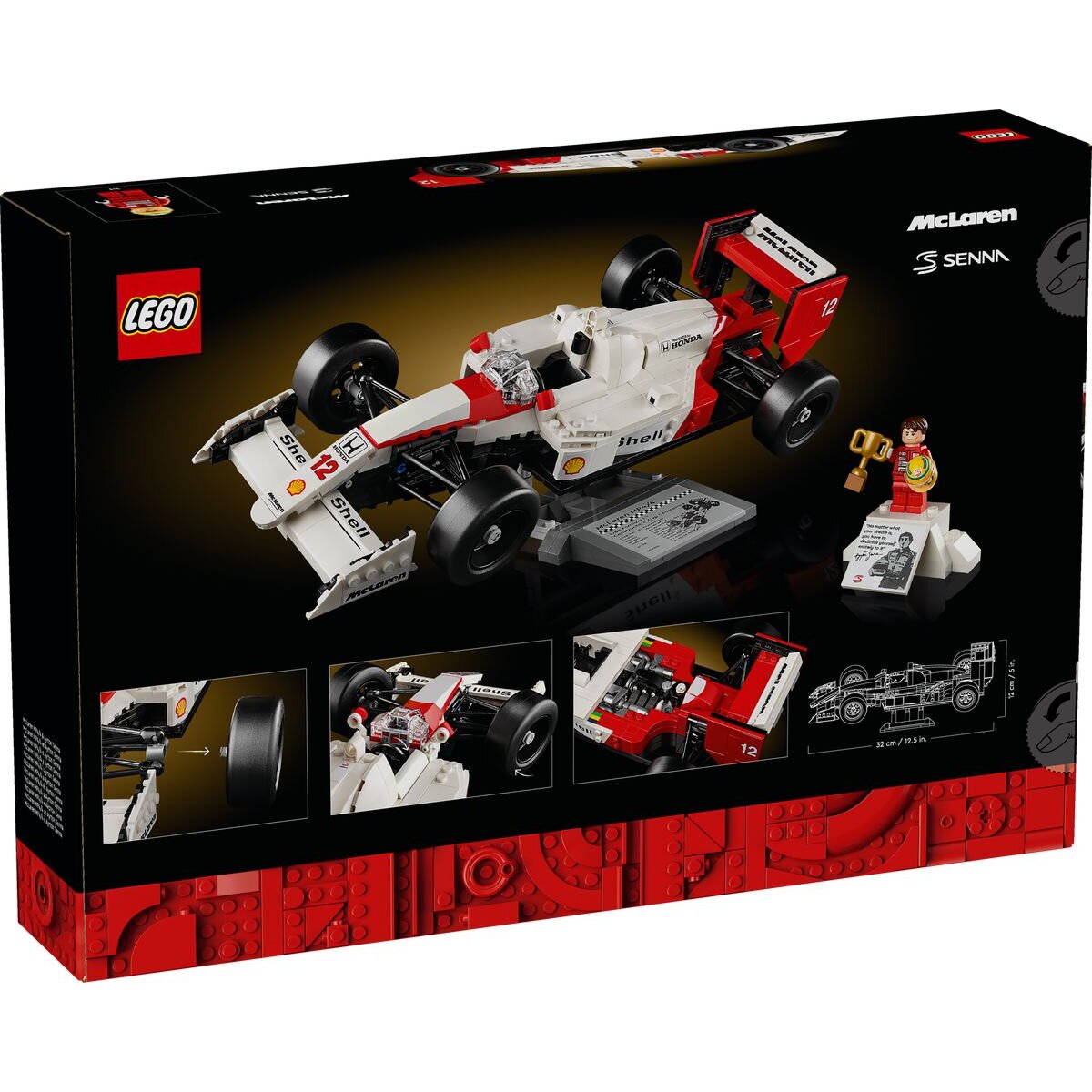 LEGO® Icons 10330 McLaren MP4/4 & Ayrton Senna