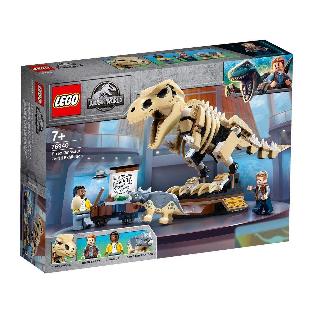 LEGO® Jurassic World™ 76940 T. Rex-Skelett in der Fossilienausstellung