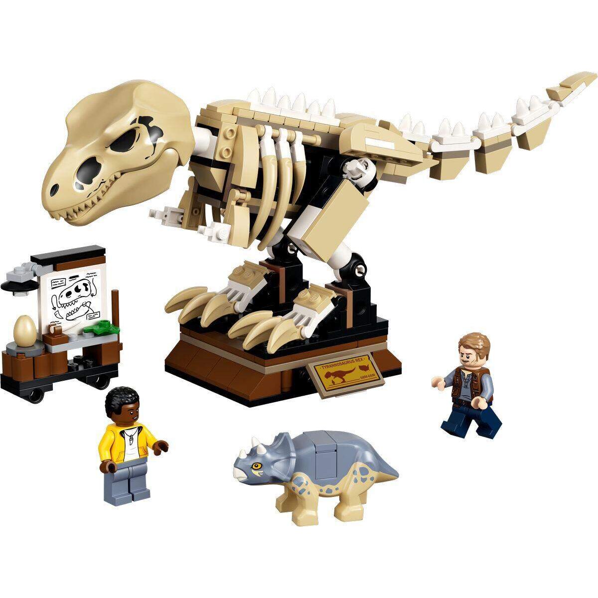 LEGO® Jurassic World™ 76940 T. Rex-Skelett in der Fossilienausstellung