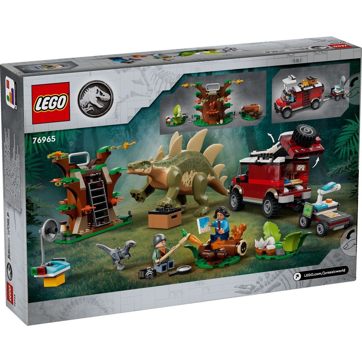 LEGO® Jurassic World™ 76965 Dinosaurier-Missionen: Entdeckung des Stegosaurus