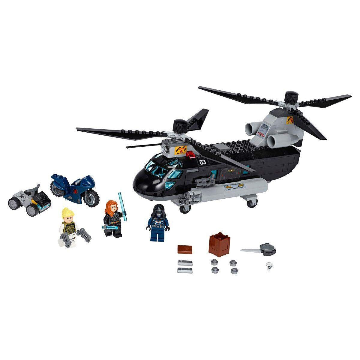 LEGO® Marvel Super Heroes 76162 Black Widows Hubschrauber-Verfolgungsjagd