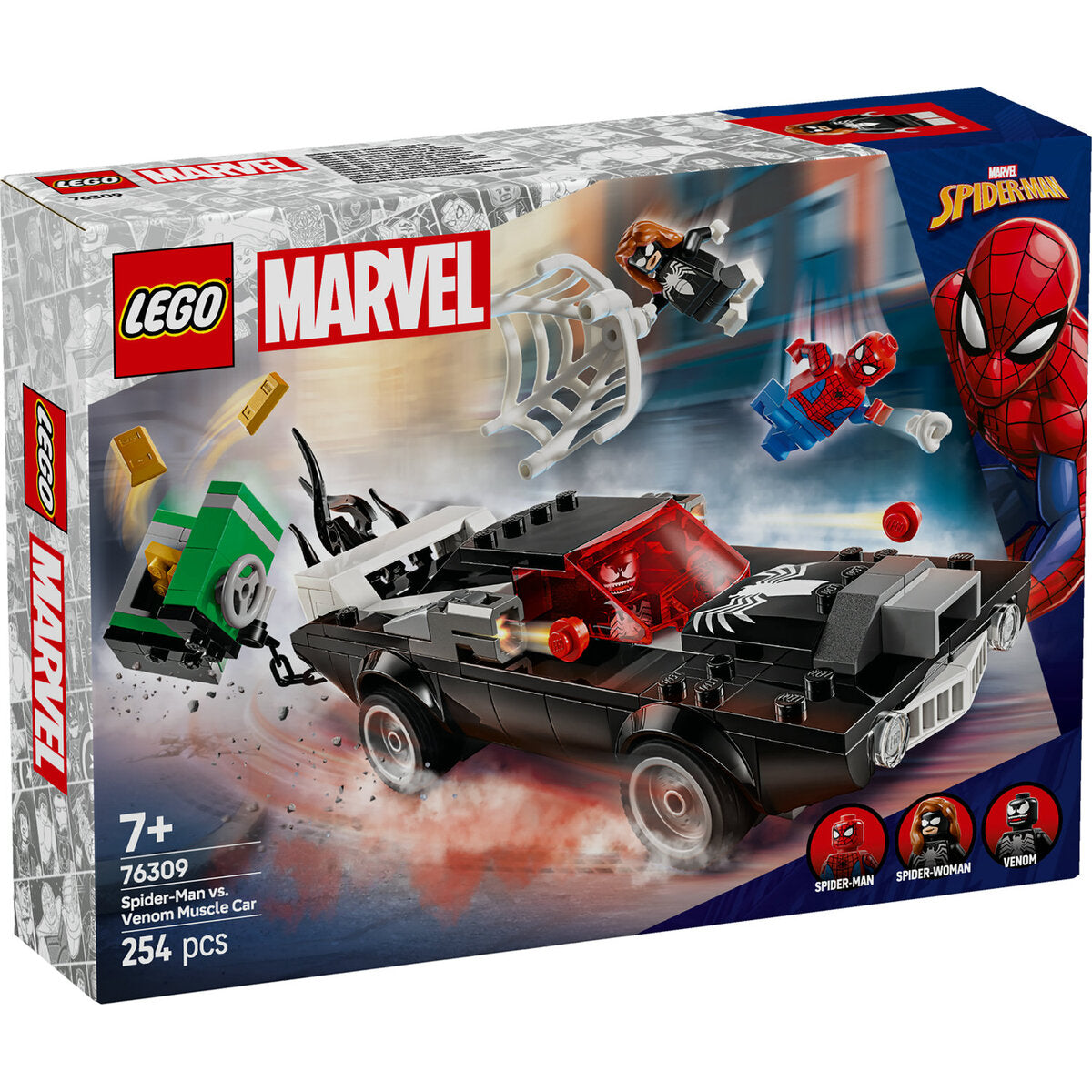 LEGO® Marvel Super Heroes 76309 Spider-Man vs. Venom Muscle-Car