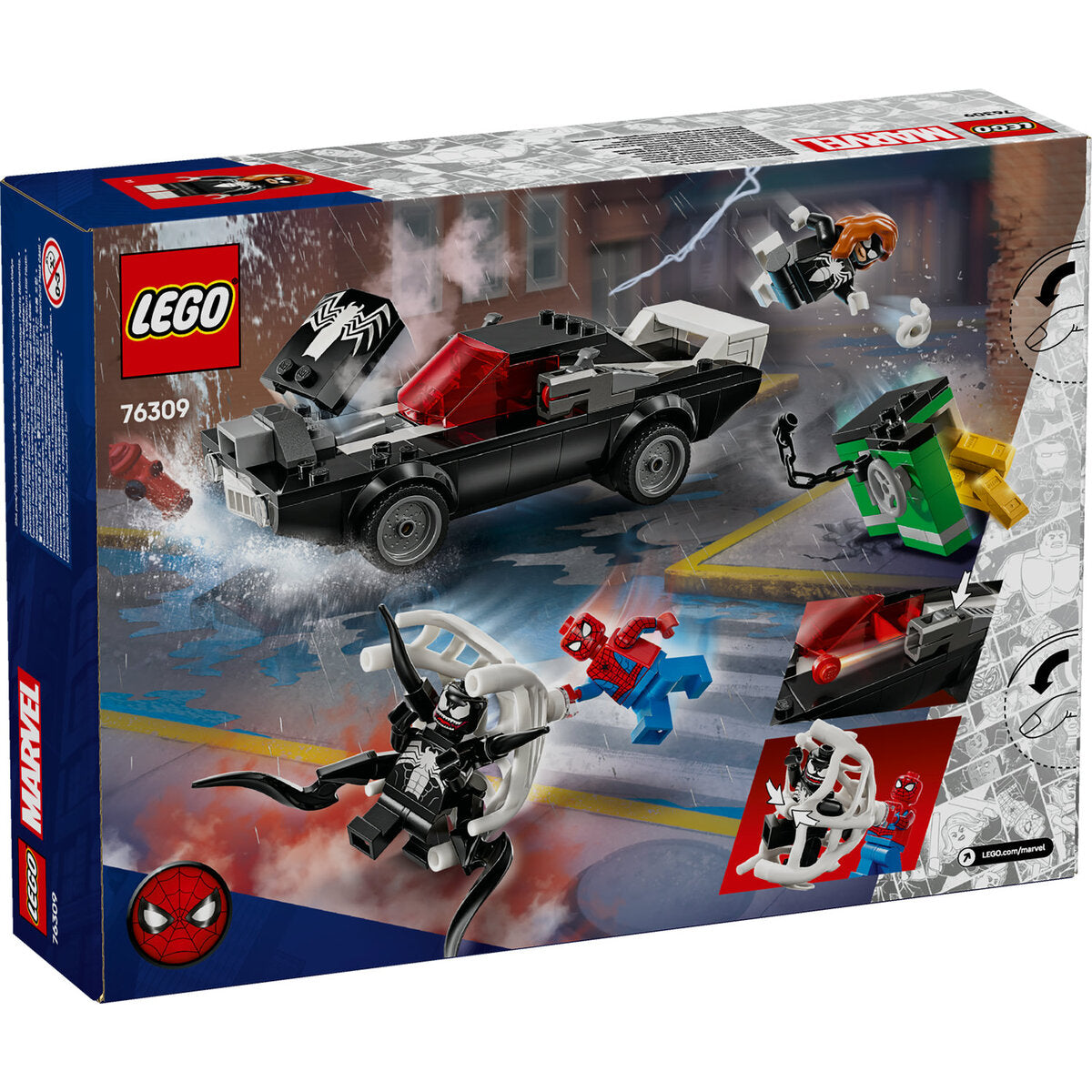LEGO® Marvel Super Heroes 76309 Spider-Man vs. Venom Muscle-Car