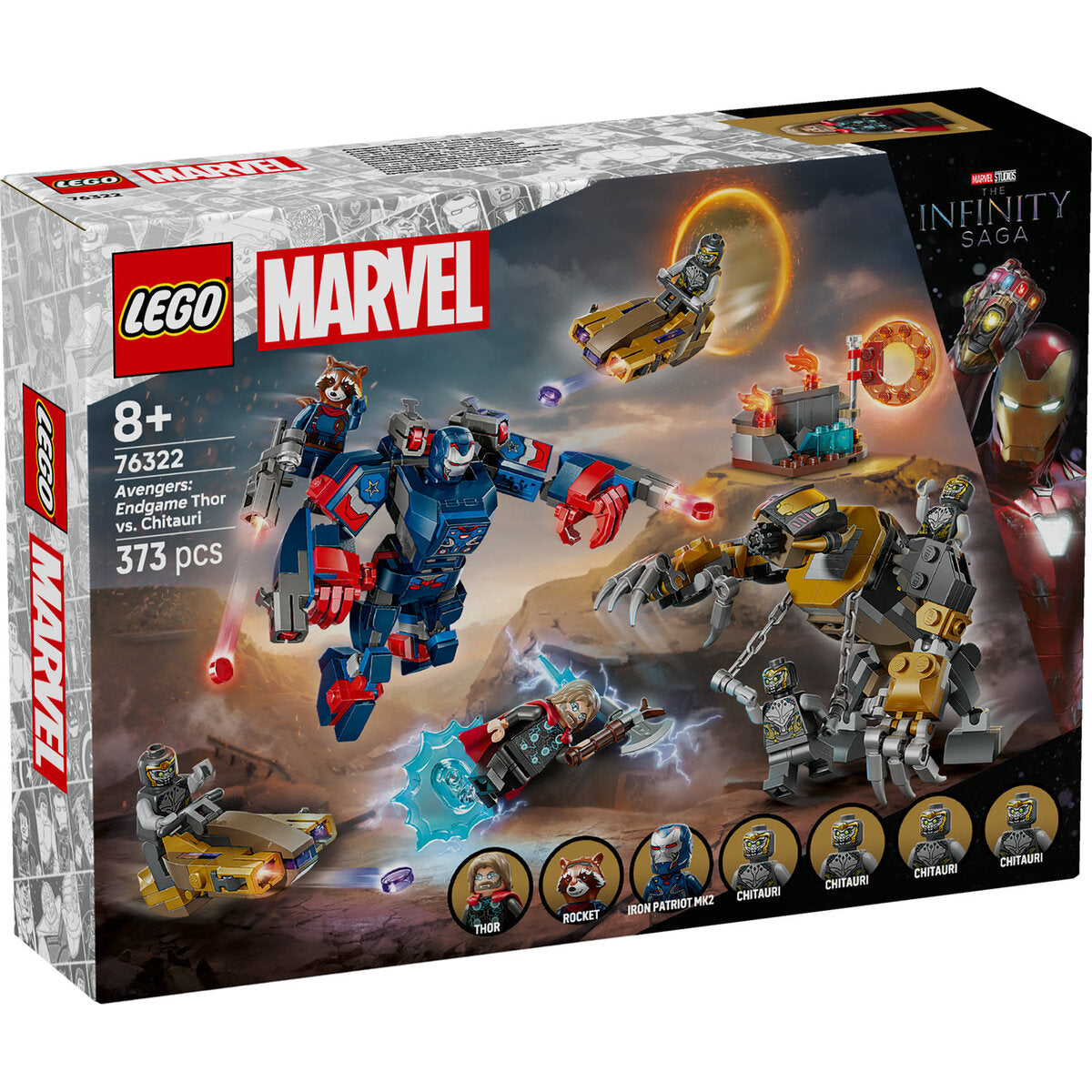 LEGO® Marvel Super Heroes 76322 Avengers: Endgame Thor vs. Chitauri