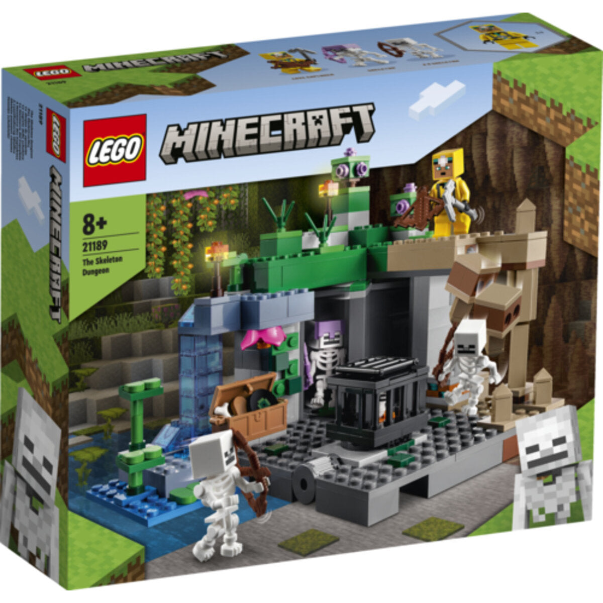 LEGO® Minecraft™ 21189 Das Skelettverlies