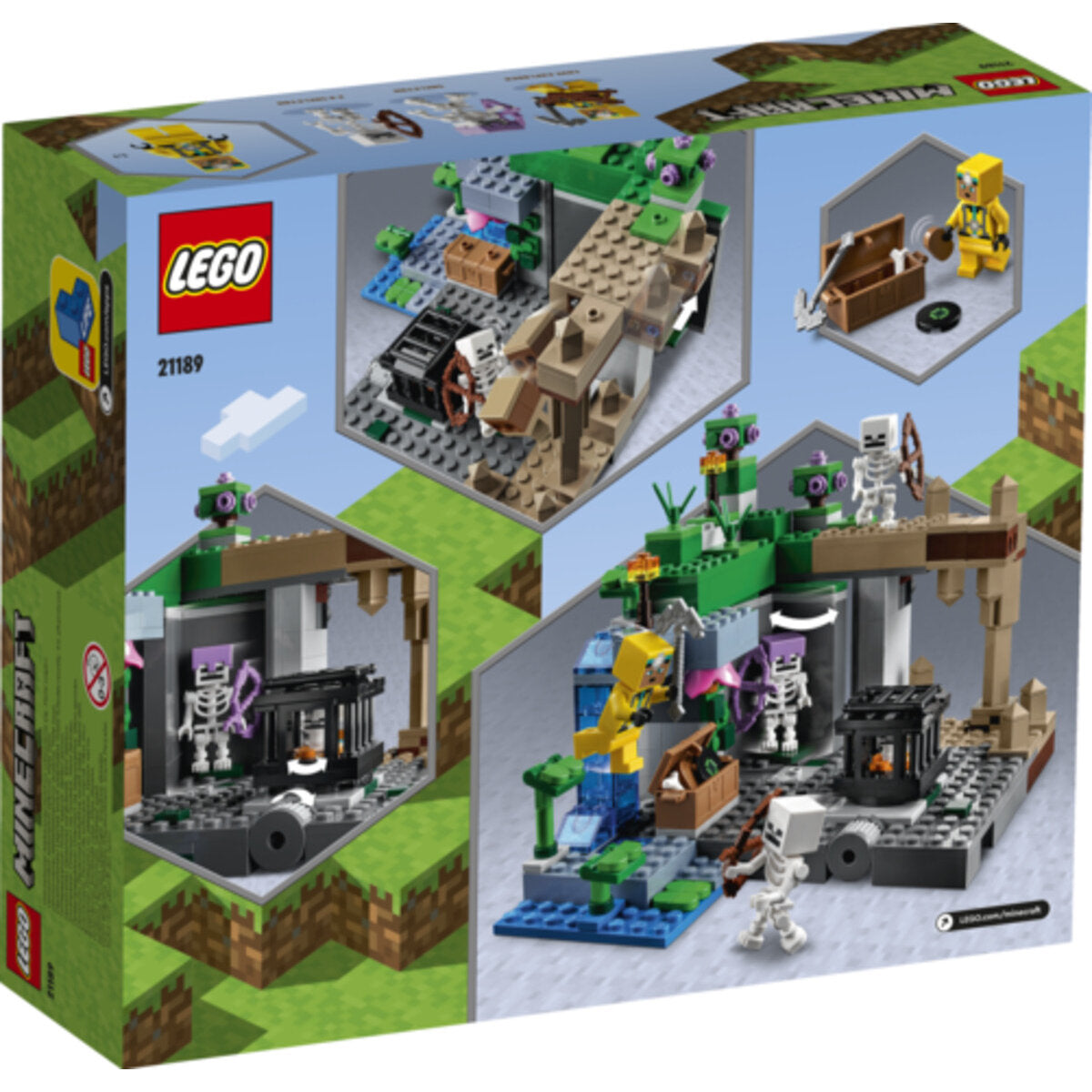 LEGO® Minecraft™ 21189 Das Skelettverlies