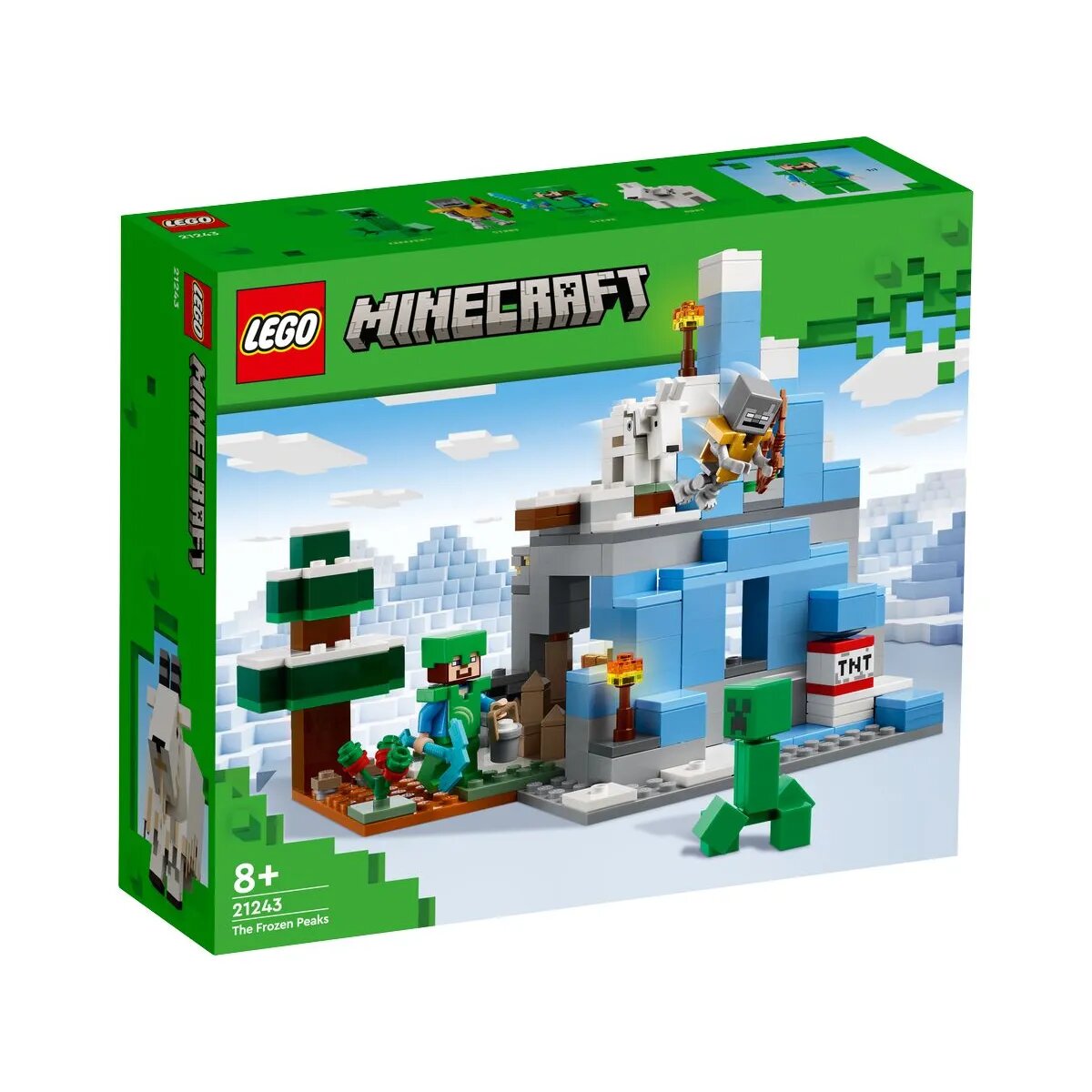 LEGO® Minecraft™ 21243 Die Vereisten Gipfel