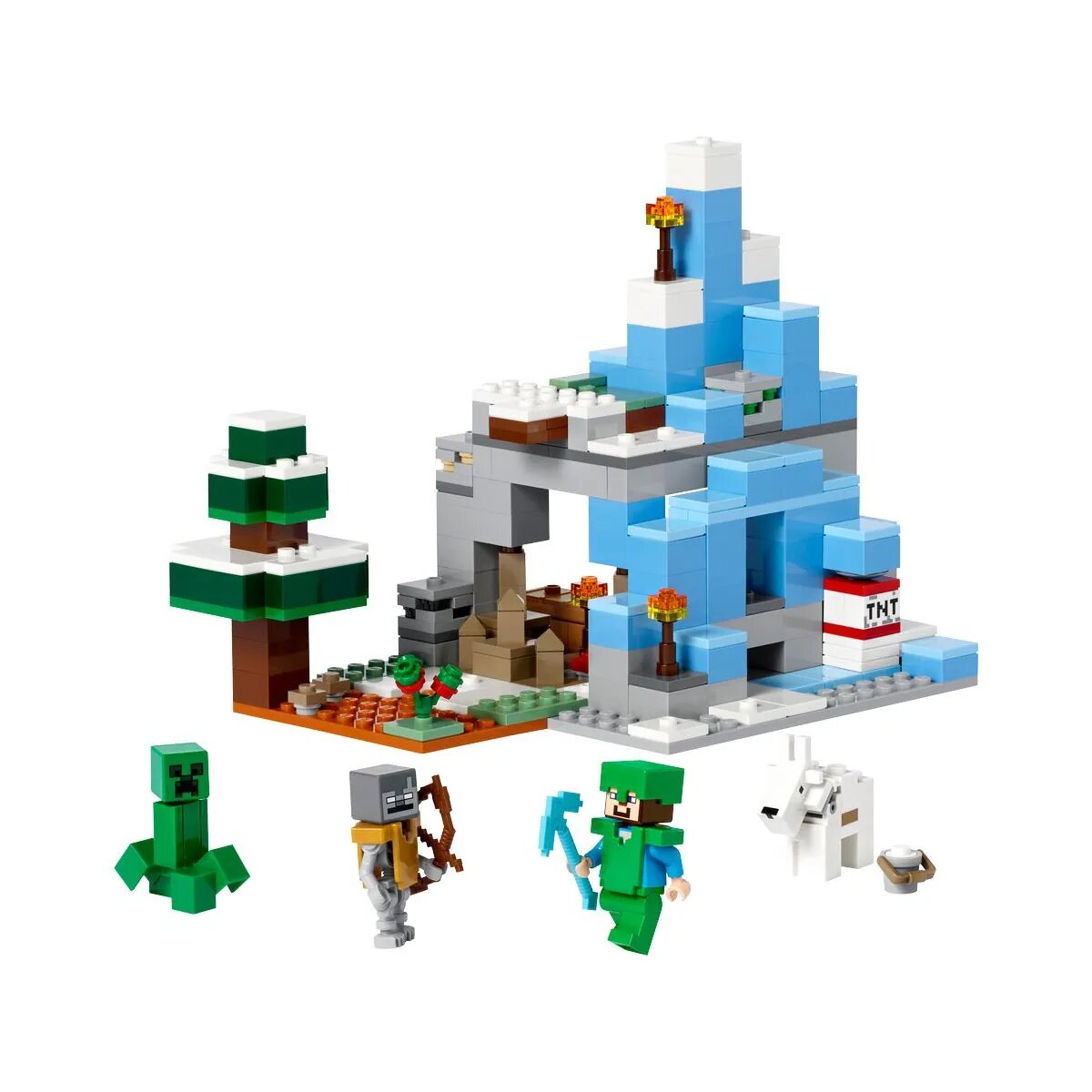 LEGO® Minecraft™ 21243 Die Vereisten Gipfel