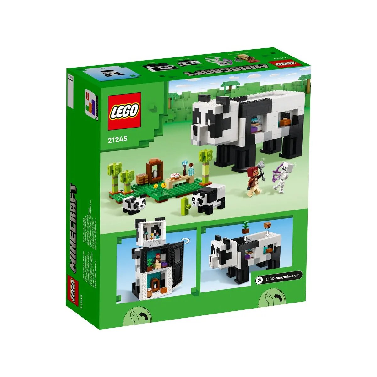 LEGO® Minecraft™ 21245 Das Pandahaus