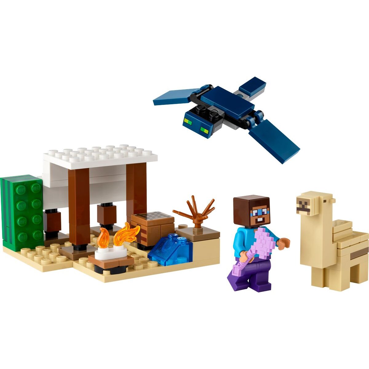 LEGO® Minecraft™ 21251 Steves Wüstenexpedition, Spielzezug-Set zum Bauen