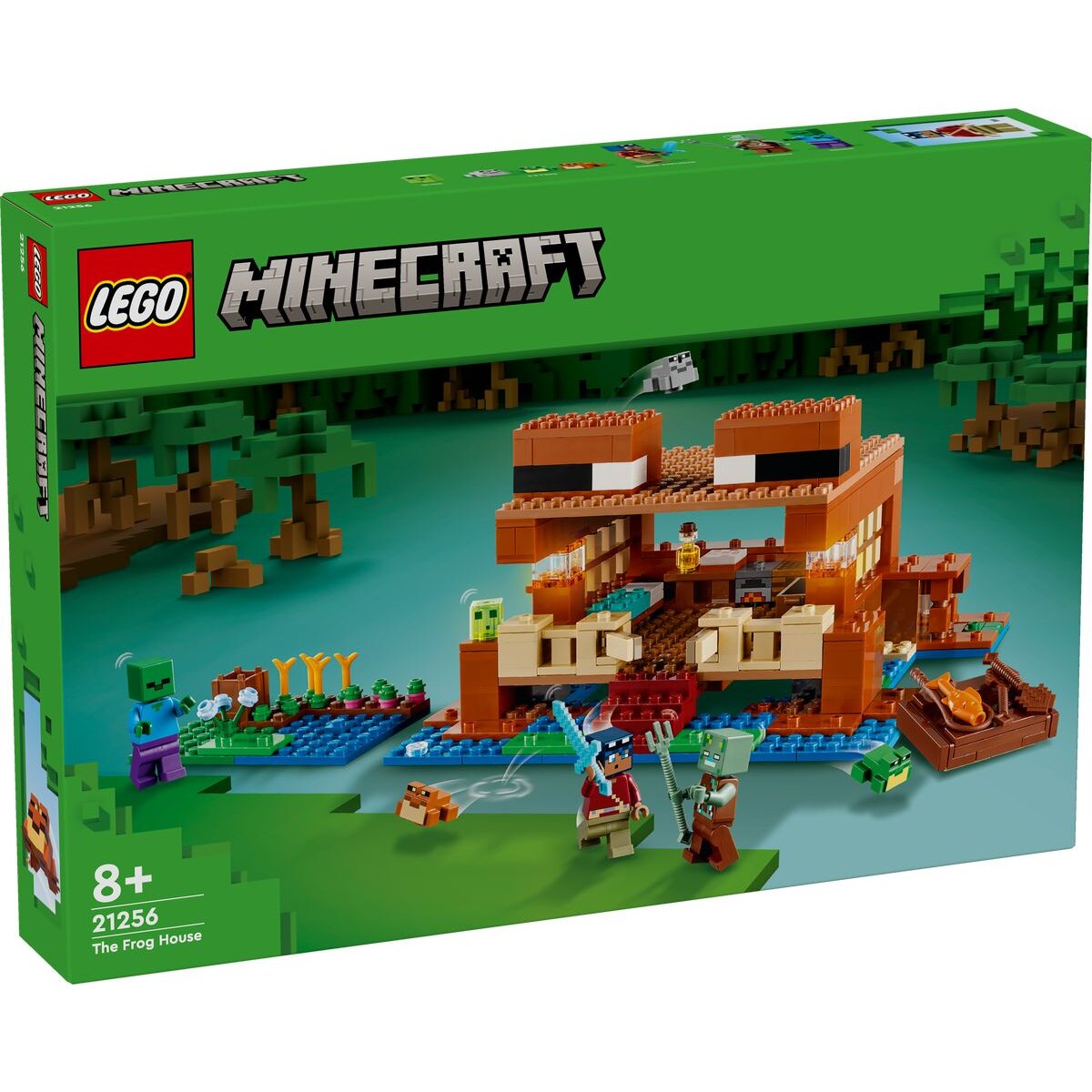 LEGO® Minecraft™ 21256 Das Froschhaus