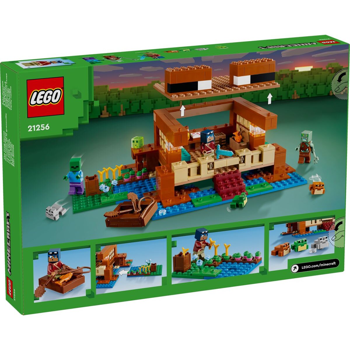 LEGO® Minecraft™ 21256 Das Froschhaus