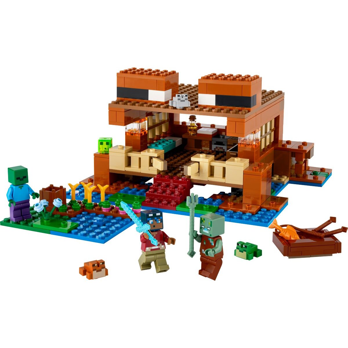 LEGO® Minecraft™ 21256 Das Froschhaus