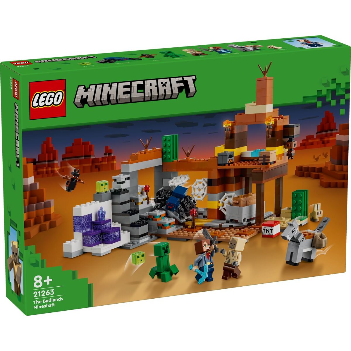 LEGO® Minecraft™ 21263 Die Mine in den Badlands