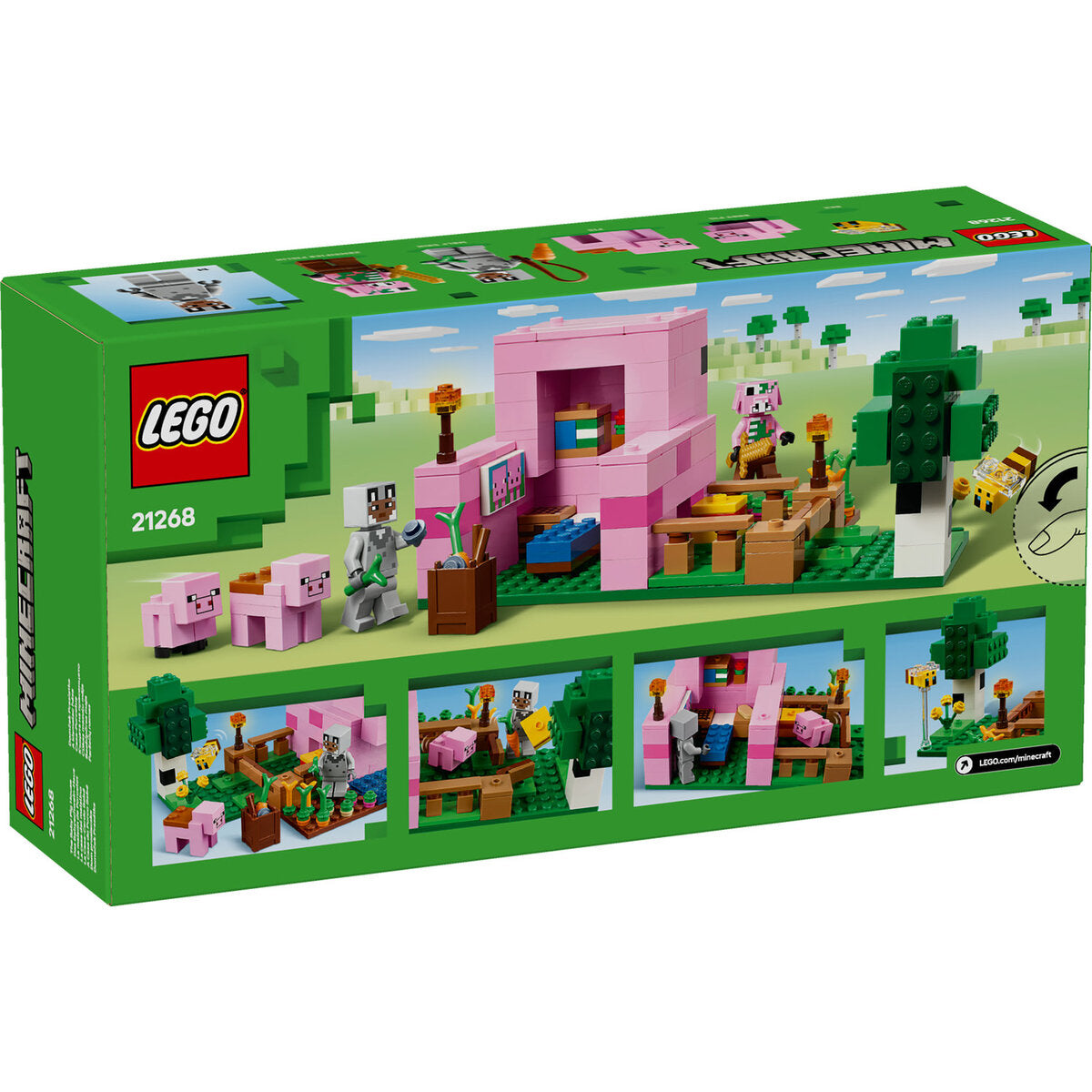 LEGO® Minecraft™ 21268 Das Babyschwein-Haus