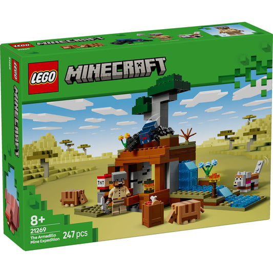 LEGO® Minecraft™ 21269 Die Expedition zur Gürteltiermine