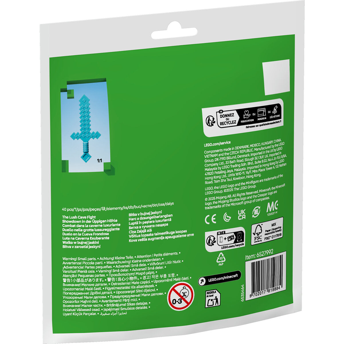 LEGO® Minecraft™ 30705 Showdown in der Üppigen Höhle