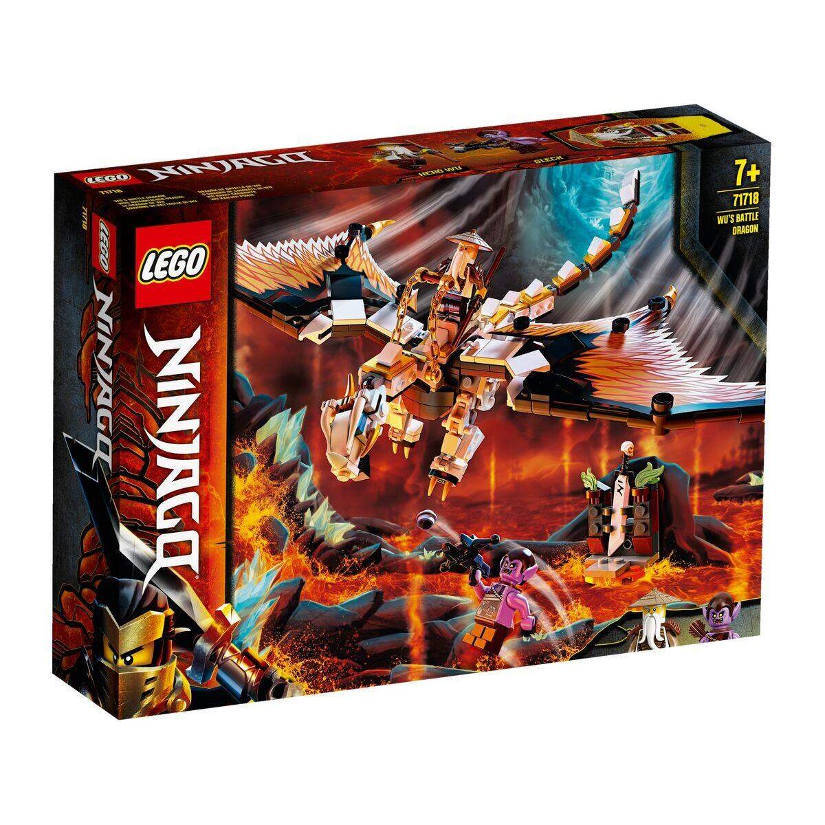 LEGO® NINJAGO® 71718 Wus gefährlicher Drache