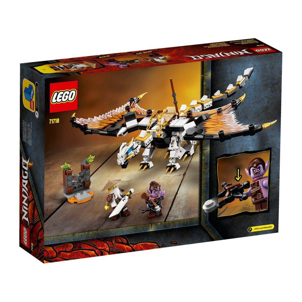 LEGO® NINJAGO® 71718 Wus gefährlicher Drache