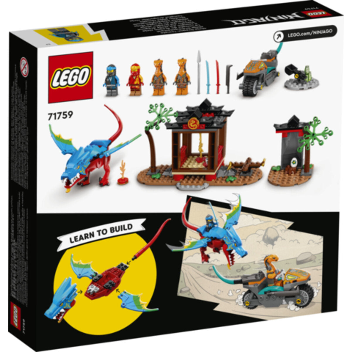 LEGO® NINJAGO® 71759 Drachentempel