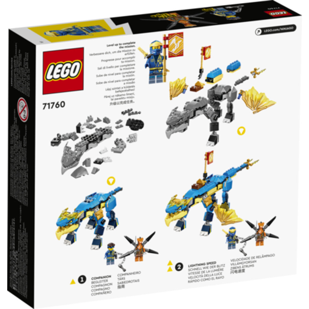 LEGO® NINJAGO® 71760 Jays Donnerdrache EVO