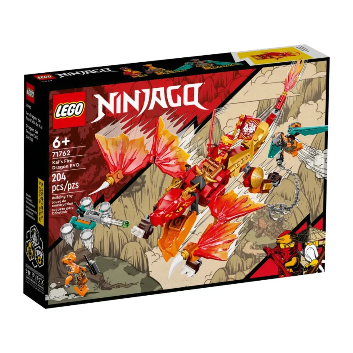 LEGO® NINJAGO® 71762 Kais Feuerdrache EVO