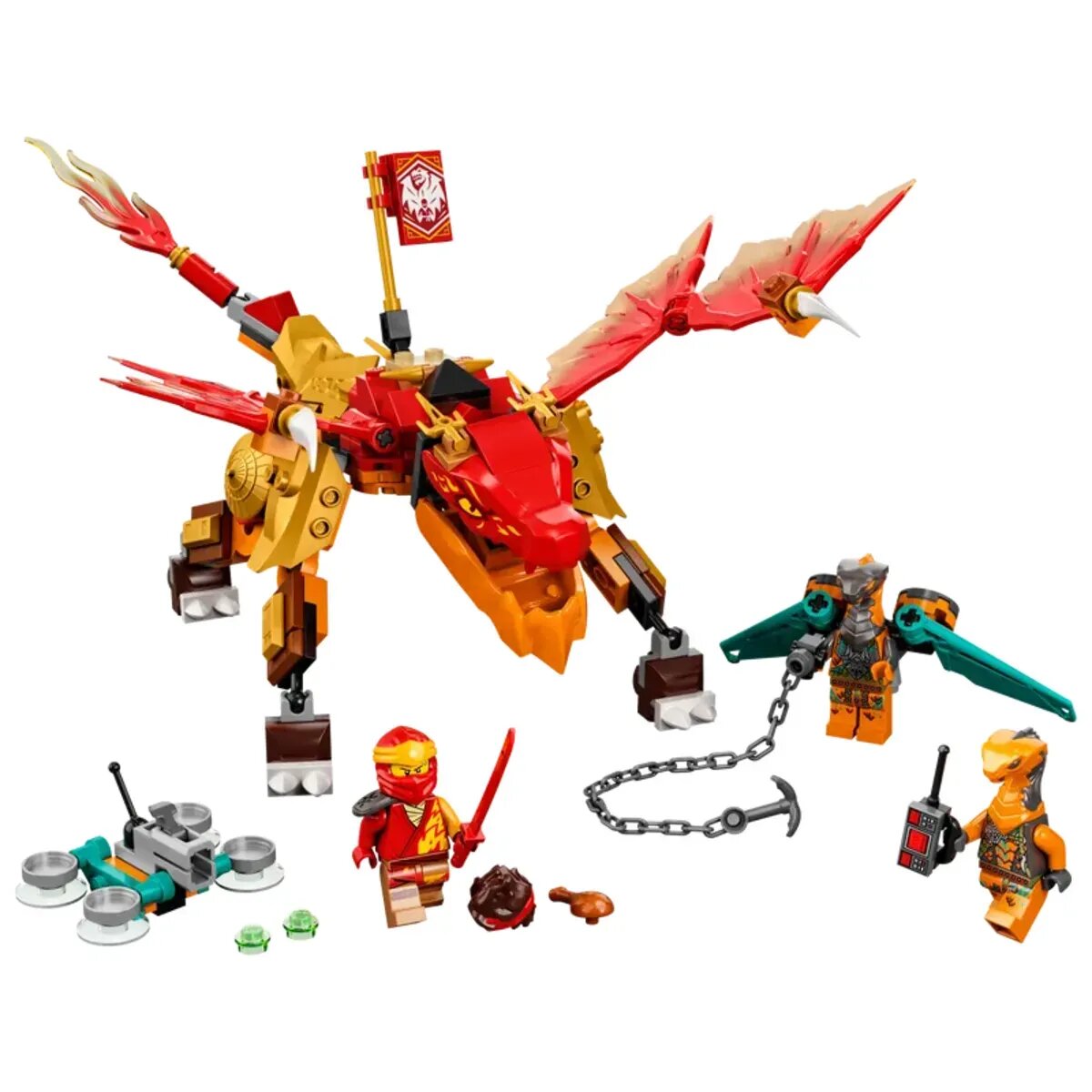 LEGO® NINJAGO® 71762 Kais Feuerdrache EVO