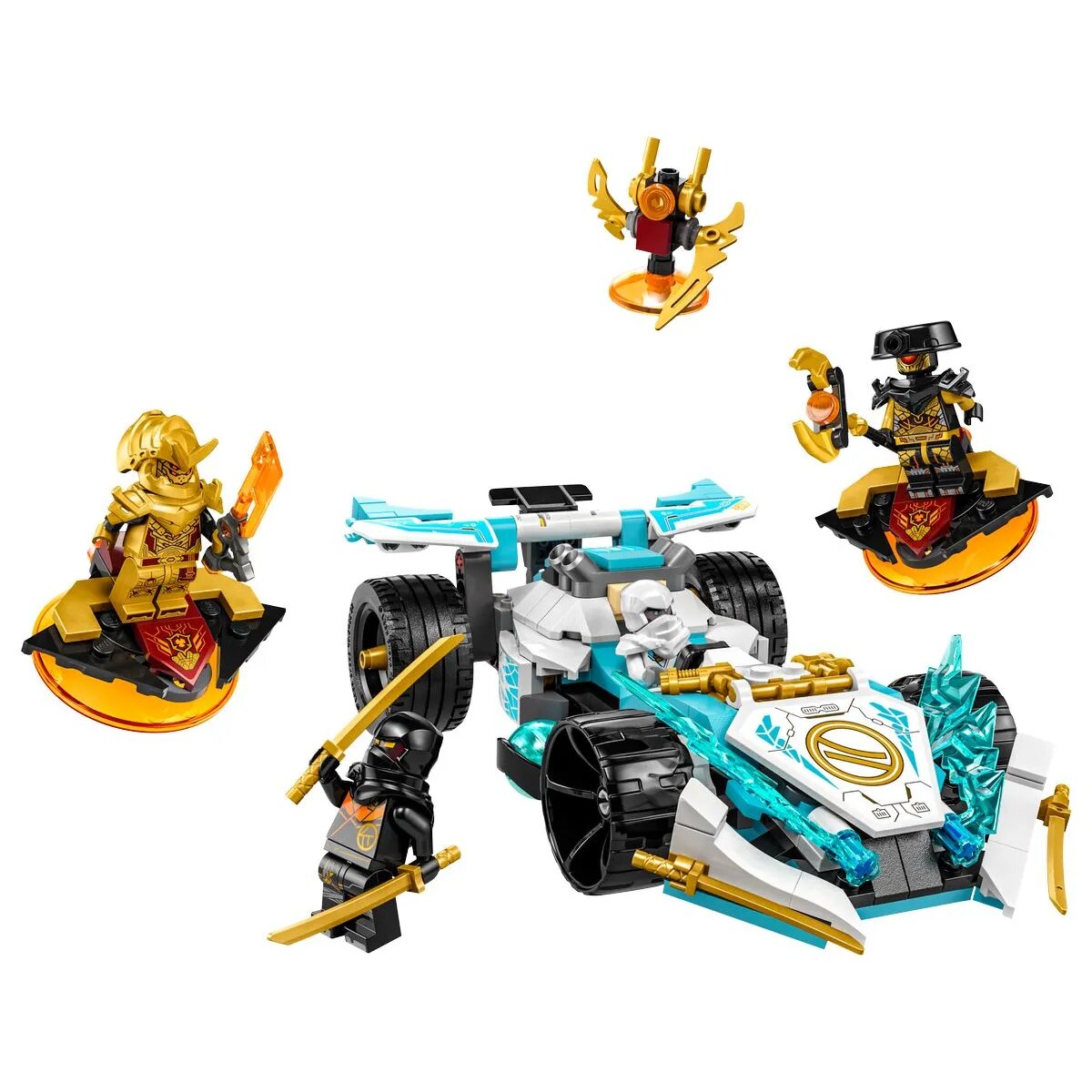 LEGO® NINJAGO® 71791 Zanes Drachenpower-Spinjitzu-Rennwagen