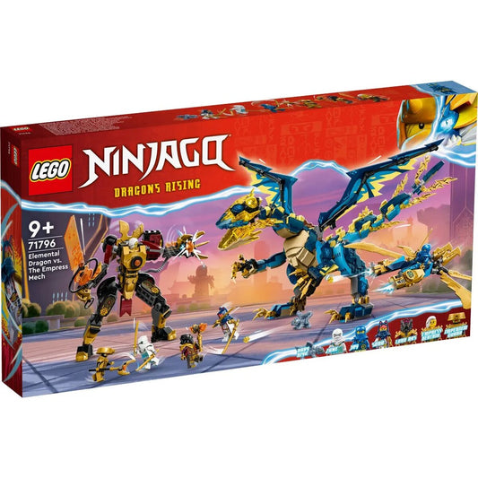 LEGO® NINJAGO® 71796 Kaiserliches Mech-Duell gegen den Elementardrachen