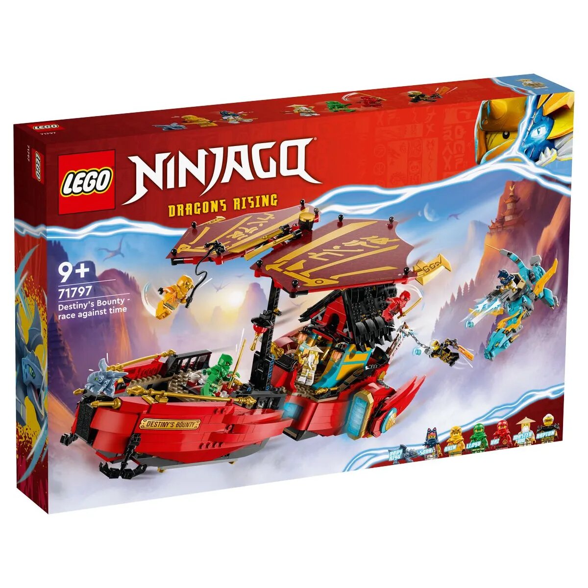 LEGO® NINJAGO® 71797 Ninja-Flugsegler im Wettlauf mit der Zeit