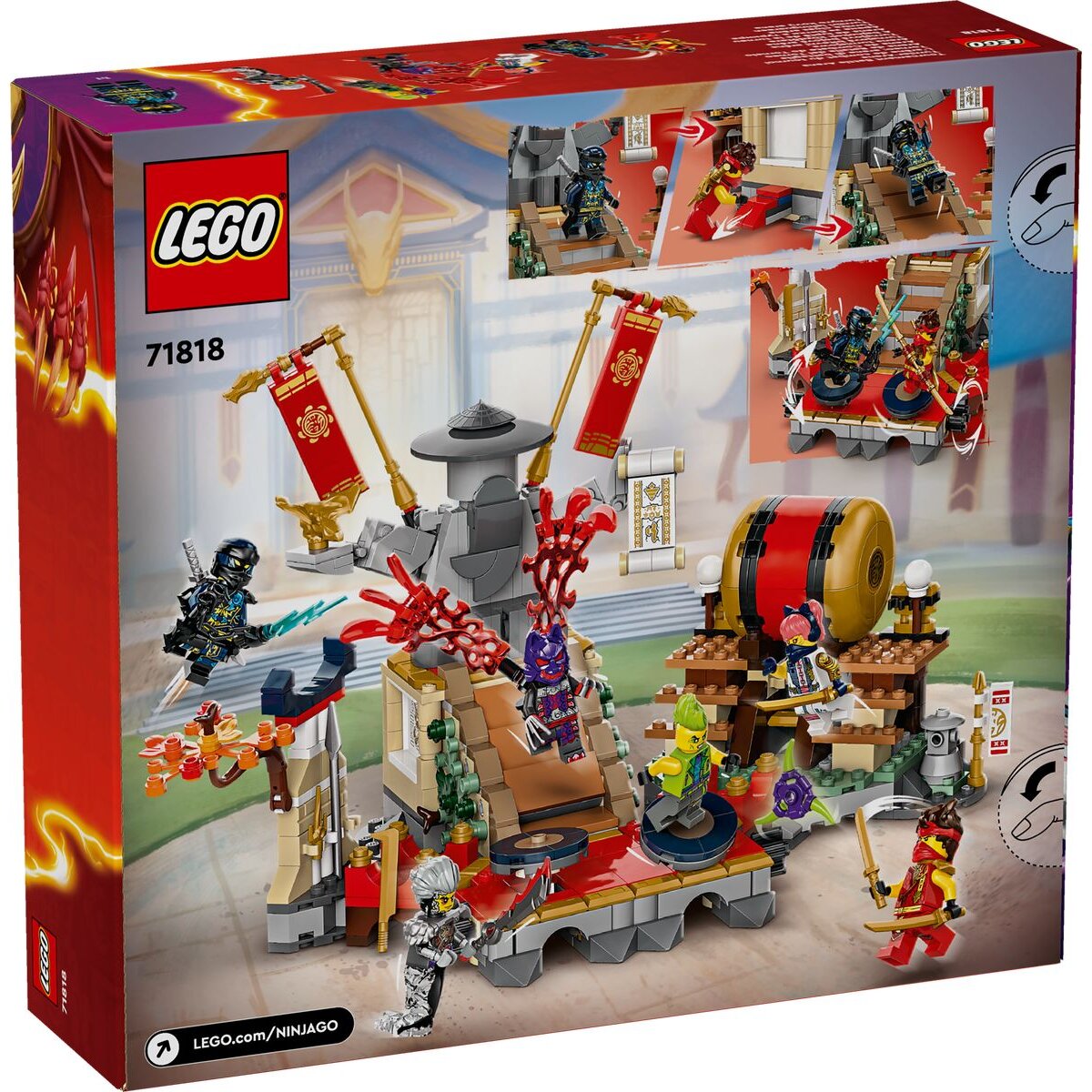 LEGO® NINJAGO® 71818 Turnier-Arena