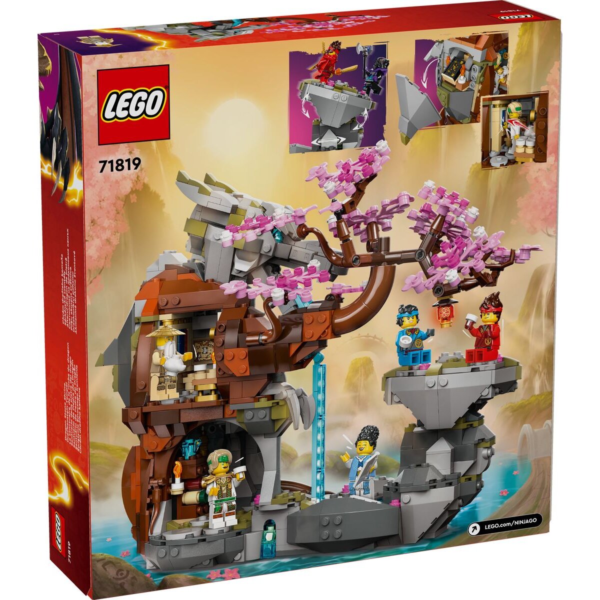 LEGO® NINJAGO® 71819 Drachenstein-Tempel