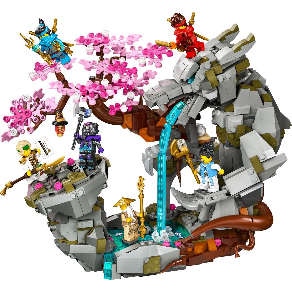 LEGO® NINJAGO® 71819 Drachenstein-Tempel