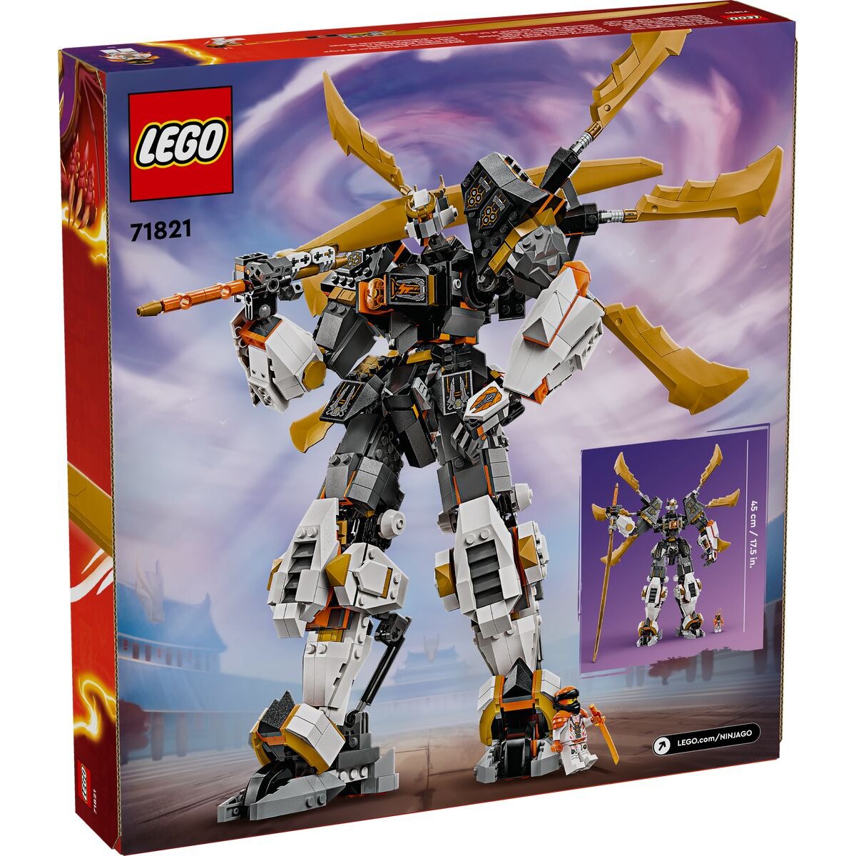 LEGO® NINJAGO® 71821 Coles Titandrachen-Mech