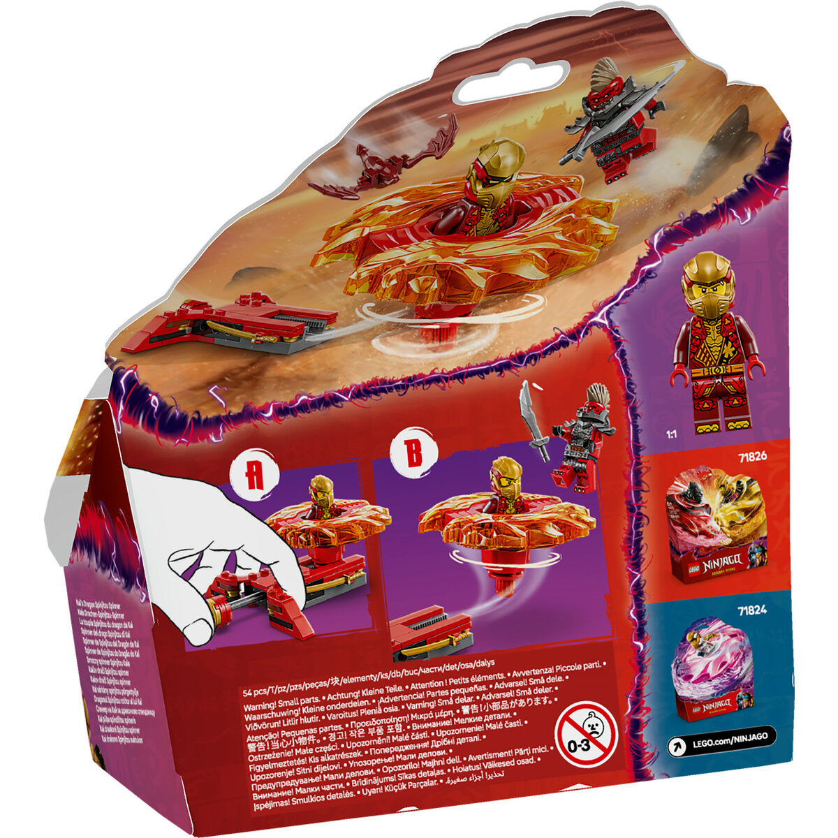 LEGO® NINJAGO® 71823 Kais Drachen-Spinjitzu-Spinner