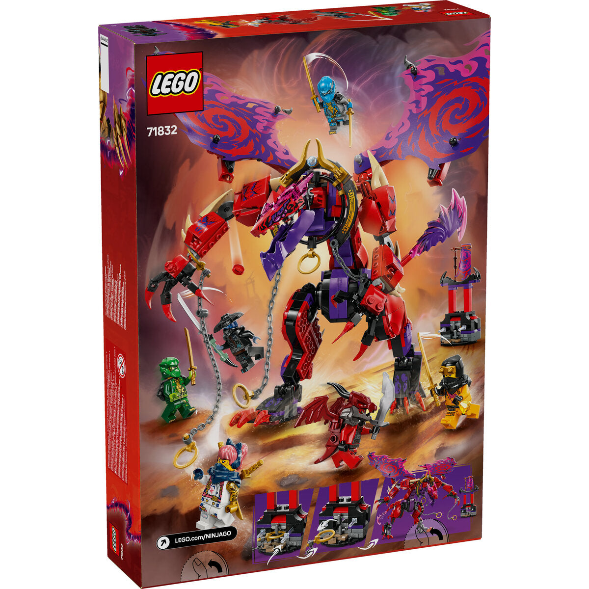 LEGO® NINJAGO® 71832 Chaosdrache Donnerzahn
