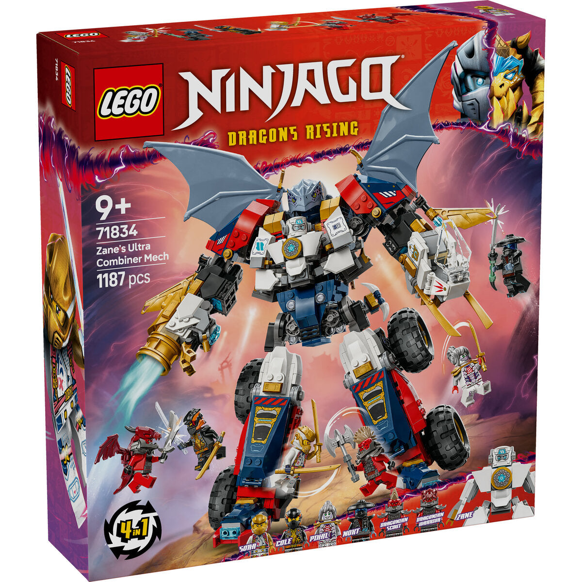 LEGO® NINJAGO® 71834 Zanes Ultra-Kombi-Mech