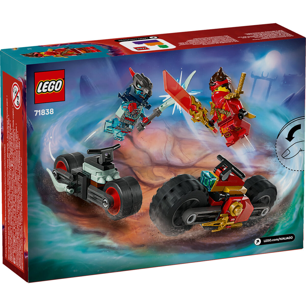 LEGO® NINJAGO® 71838 Kais Motorradrennen