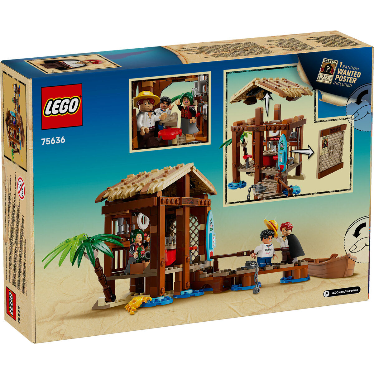 LEGO® ONE PIECE 75636 Hütte im Windmühlendorf